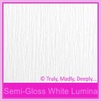 Bomboniere Box - 3 Chocolates - Semi Gloss White Lumina