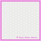 White Polka Dot Translucent Clear Vellum Paper 112gsm - A4 Sheets