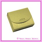 Bomboniere Purse Box - Crystal Perle Antique Gold (Metallic)