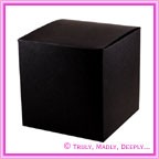 Bomboniere Box - 10cm Cube - Starblack Matte Black
