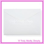 Metallic Pearl White 125gsm - C5 Envelopes