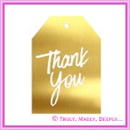 Envelope Seal - CR Thank You Gold - Box of 50
