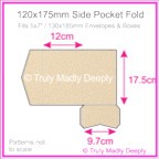120x175mm Pocket Fold - Curious Metallics Nude