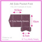 A6 Pocket Fold - Curious Metallics Violet