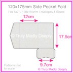 120x175mm Pocket Fold - Curious Metallics Virtual Pearl