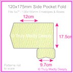 120x175mm Pocket Fold - Mohawk Via Felt Cream