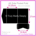A5 Pocket Fold - Starblack