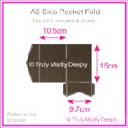 A6 Pocket Fold - Urban Brown